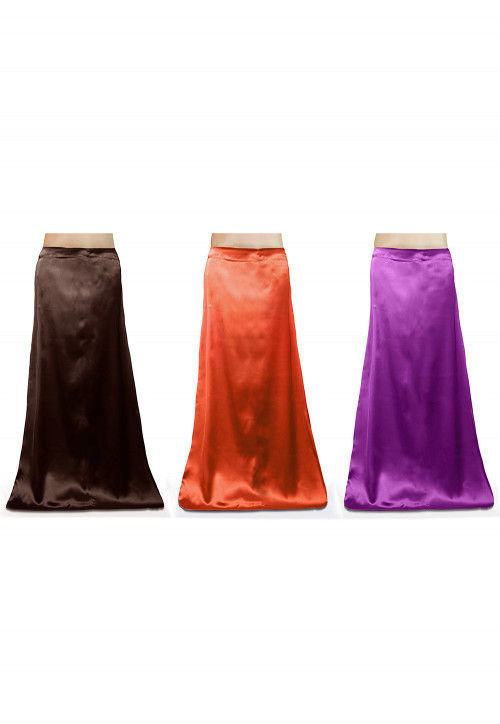 Satin Combo Sets in Petticoat