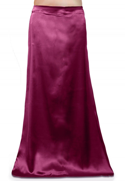 Buy Satin Petticoat in Magenta Online : UUB66 - Utsav Fashion