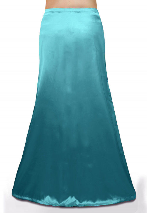 Satin Petticoat in Turquoise 