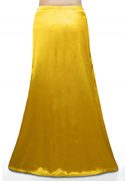 Satin Petticoat in Yellow