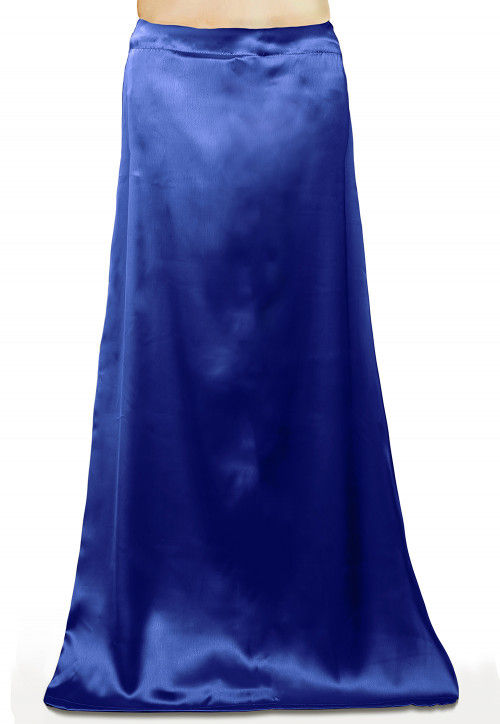 Satin Petticoat in Royal Blue
