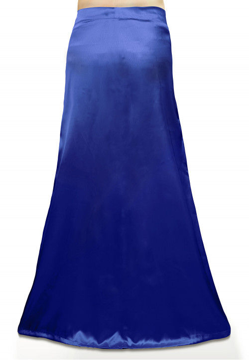 Satin Petticoat in Royal Blue