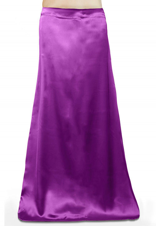 Satin Petticoat in Violet