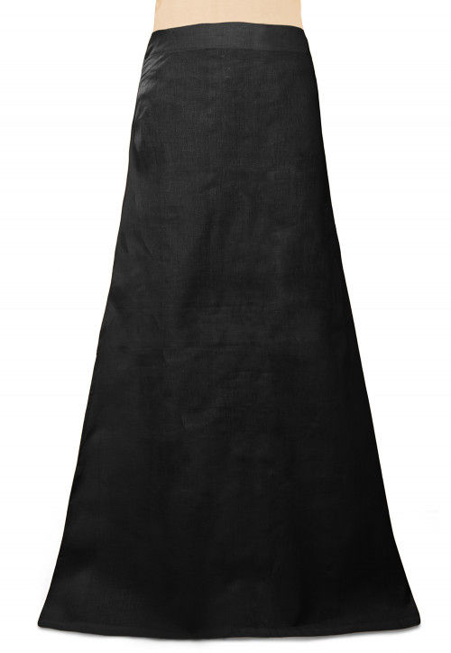 Cotton Petticoat in Black