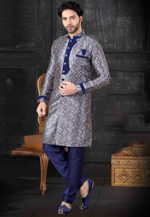 Buy Handmade Sherwani With Trouser Perfect Contemporary Style Online in  India  Etsy