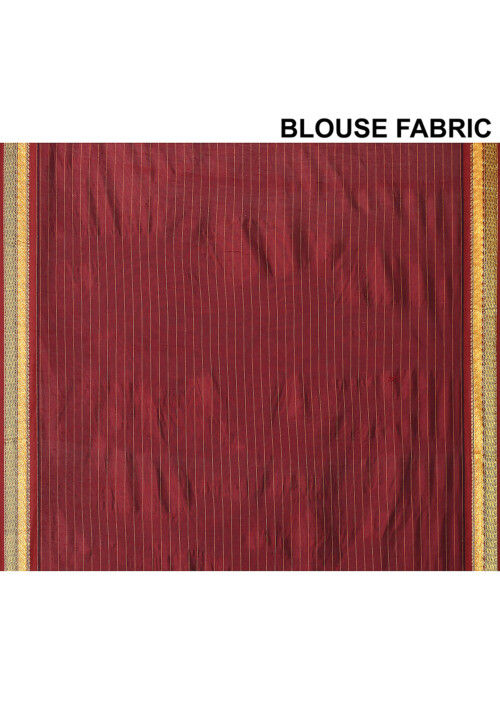 Woven Art Silk Saree in Blue