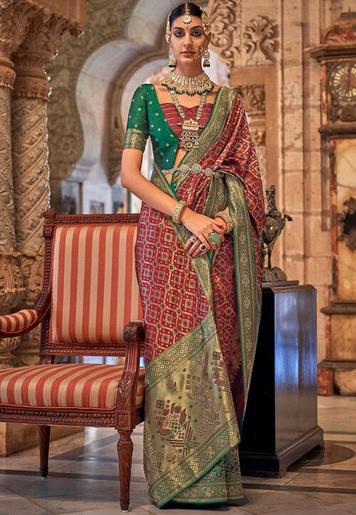 Cream Woven Art Silk Saree - PRF129102 | Silk sarees, Art silk sarees, Silk  dress long