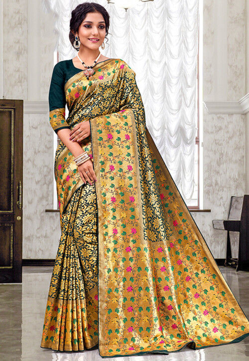 Art Silk Saree Collection Latest Design & Exciting Colors - Mirraw