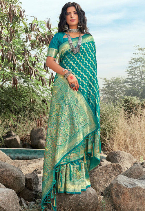 Buy Authentic Banarasi Silk Sarees Online in India l Silk Kothi – SILK KOTHI