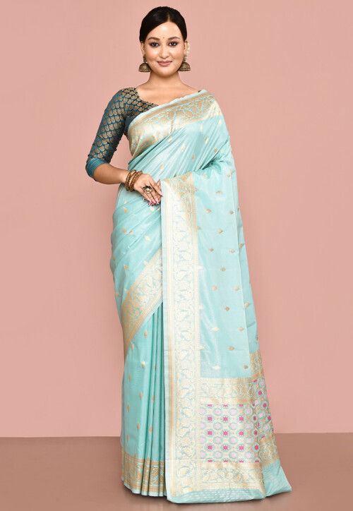 green emerald velvet dress Pure Tissue Silk Banarasi Dress Material  The Crafts Banaras