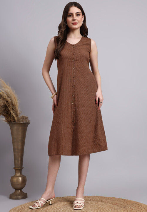 marge simpson wearing brown dress For the Storyline Mocha Brown Multi Floral Jacquard Maxi Dress