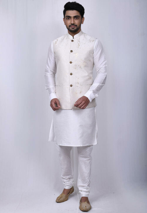 Kurta with jacket style sale