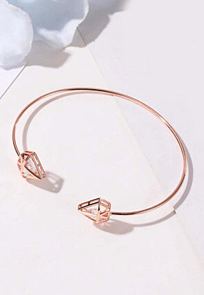 American Diamond Studded Adjustable Bracelet