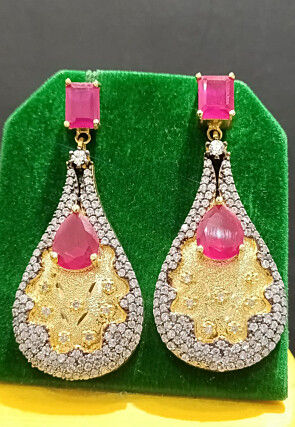 Sale Discounted Diamond Jhumkis | Simple American Diamond Earrings 202 –  Abdesignsjewellery | American diamond, Diamond earrings, Buy earrings online