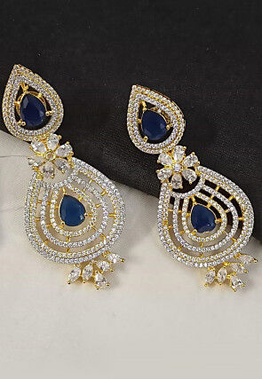 American Diamond Studded Earrings