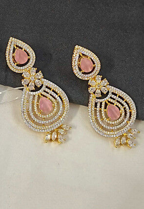 American Diamond Studded Earrings