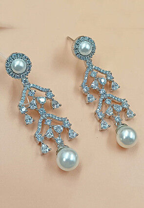 American Diamond Studded Earrings