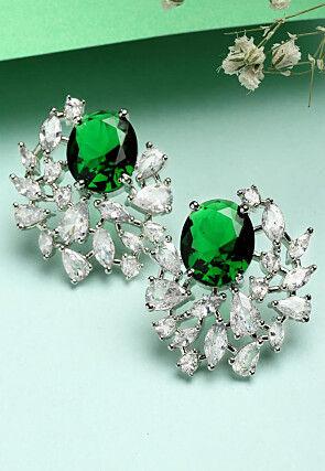 American Diamond Studded Earrings