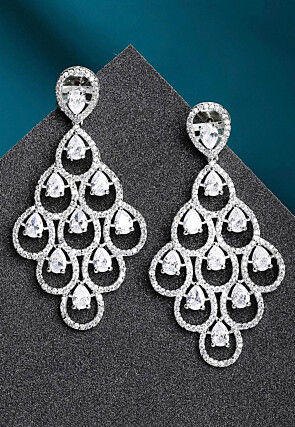 American Diamond Studded Earrings
