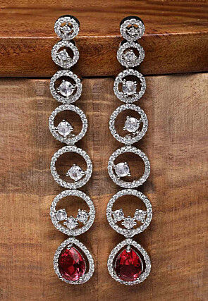 American Diamond Studded Earrings