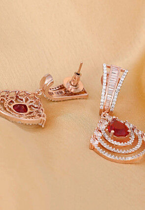 American Diamond Studded Earrings