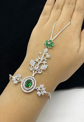 American Diamond Studded Haath phool