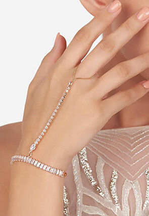 American Diamond Studded Haath phool