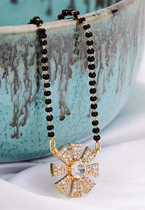 American Diamond Studded Mangalsutra