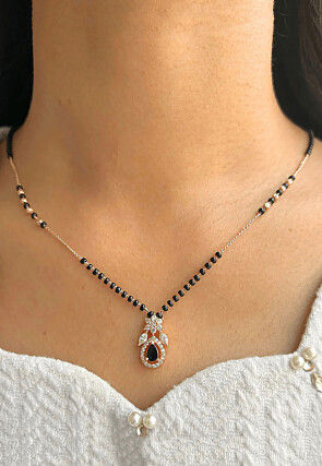 American Diamond Studded Mangalsutra