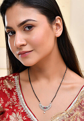 American Diamond Studded Mangalsutra
