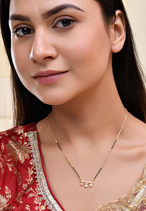 American Diamond Studded Mangalsutra