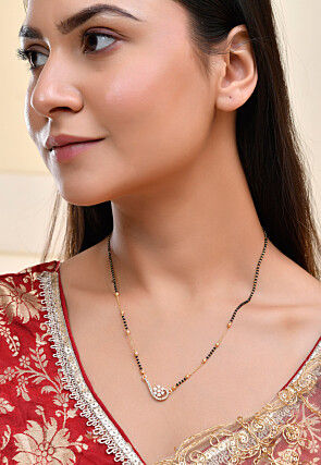 American Diamond Studded Mangalsutra