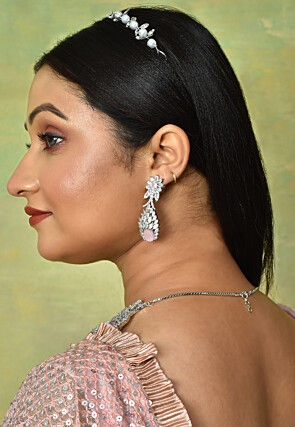 American Diamond Studded Necklace Set