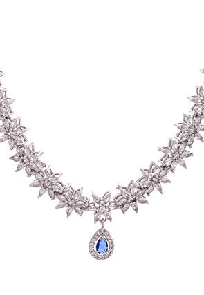 American Diamond Studded Necklace Set