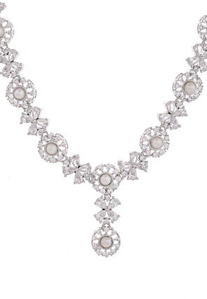 American Diamond Studded Necklace Set