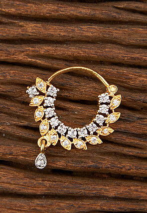 American Diamond Studded Nose Ring