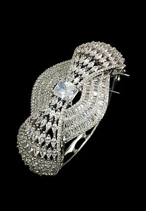 American Diamond Studded Openable Bracelet