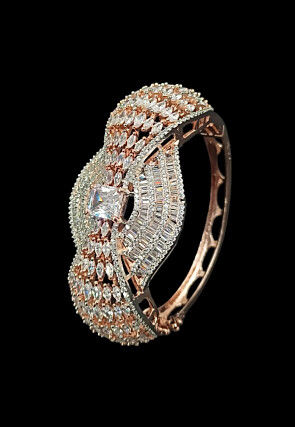 American Diamond Studded Openable Bracelet