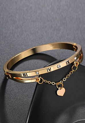 American Diamond Studded Openable Bracelet