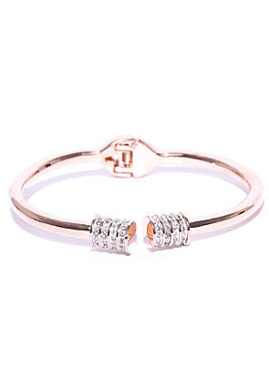 American Diamond Studded Openable Bracelet