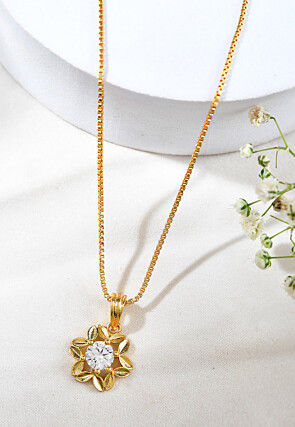 American Diamond Studded Pendant