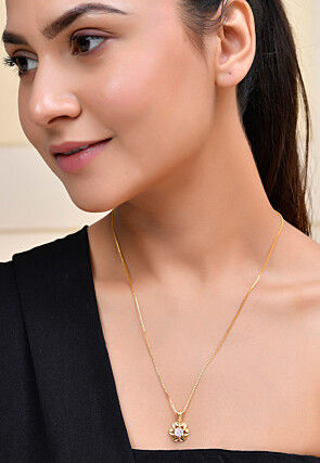 American Diamond Studded Pendant