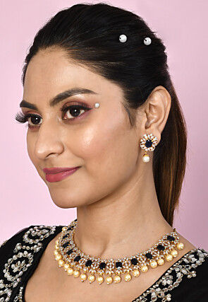 American Diamonds Studded Necklace Set