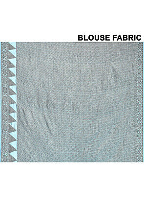 Banarasi Saree in Sky Blue