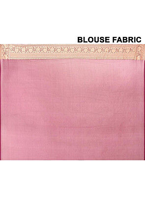 Banarasi Pure Chiffon Saree in Wine