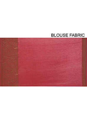 Banarasi Pure Cotton Handloom Saree in Mustard