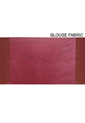 Banarasi Pure Cotton Handloom Saree in Navy Blue