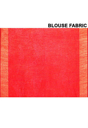 Banarasi Pure Matka Silk Saree in Magenta and Red