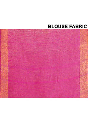 Banarasi Pure Matka Silk Saree in Red and Magenta