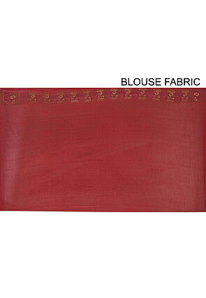 Banarasi Pure Georgette Saree in Maroon